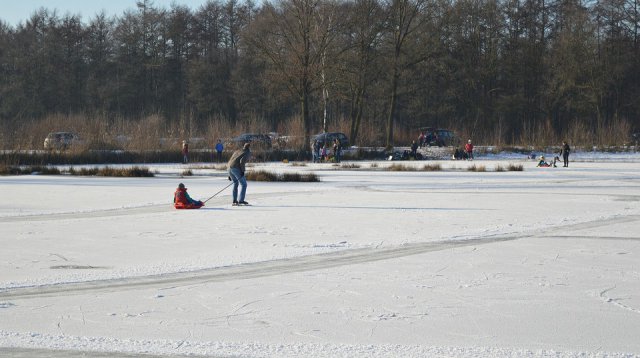 Schaatsen haardijk (zondag 22 januari 2017)